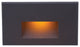 WAC Lighting LED 12V LED Me Horizontal Step And Wall Light, Black