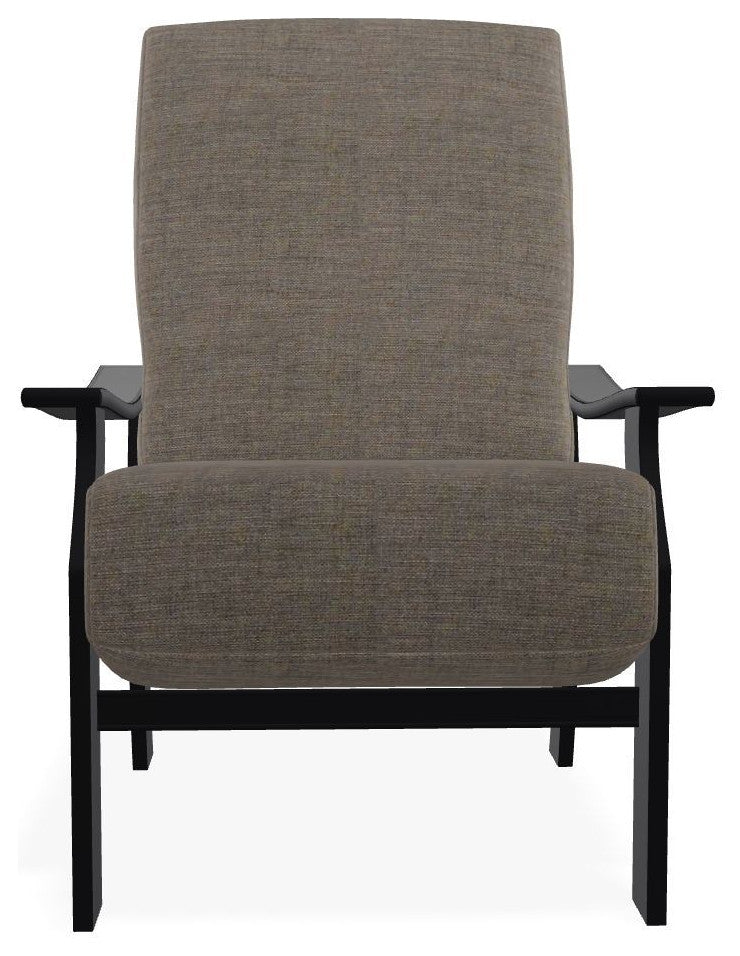 St. Catherine Deep Seat Outdoor Armchair, Rain Cast/Black