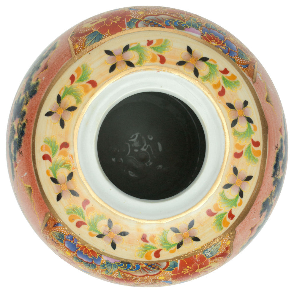 11" Horse, Meadow Porcelain Vase Jar