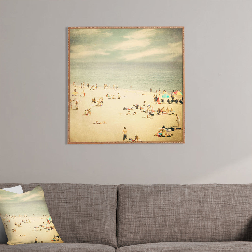 Deny Designs Shannon Clark Vintage Beach Framed Wall Art