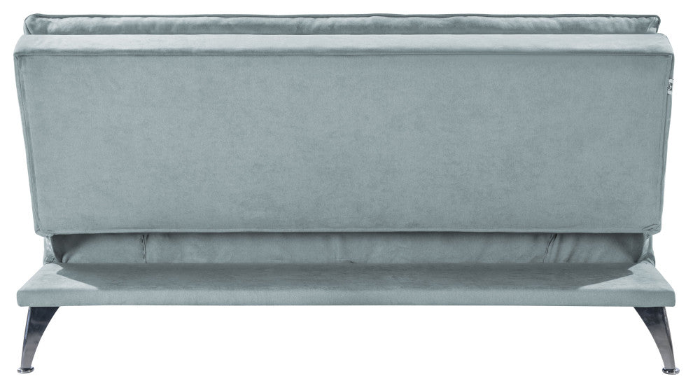 Sealy Santa Cruz Futon Sofa Convertible, Teal