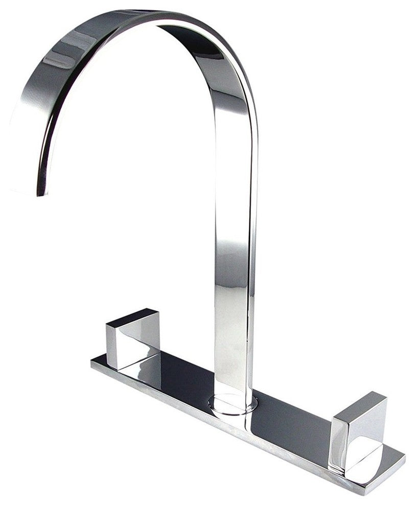 Vista White Modern Bathroom Vanity With Medicine Cabinet, FFT3801CH