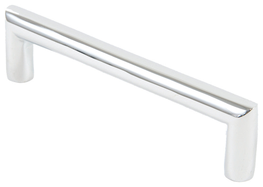5" Modern Round Pull, Chrome