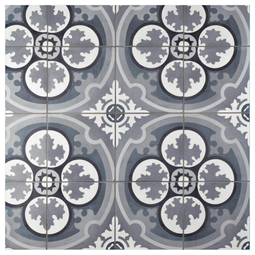 Cemento Queen Mary Storm Cement Floor and Wall Tile
