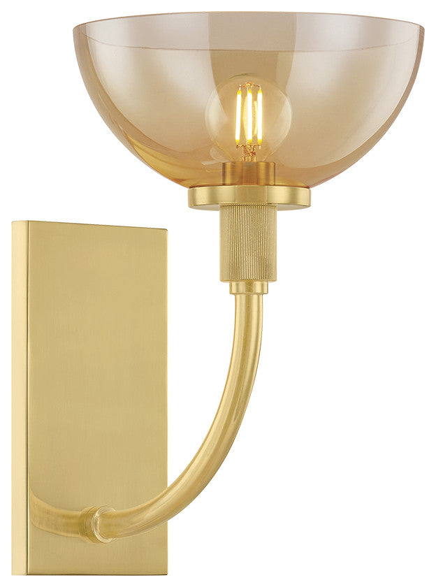 Mitzi Eva Wall Sconce Aged Brass