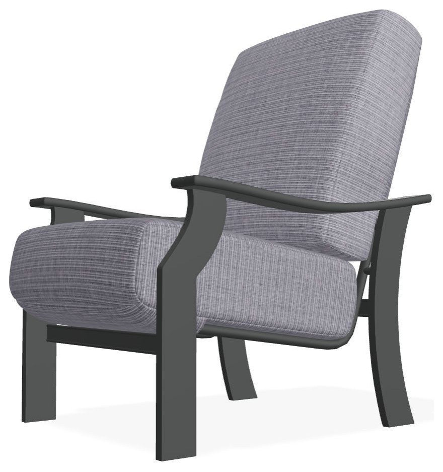 St. Catherine Deep Seat Outdoor Armchair, Proven Ash/Graphite