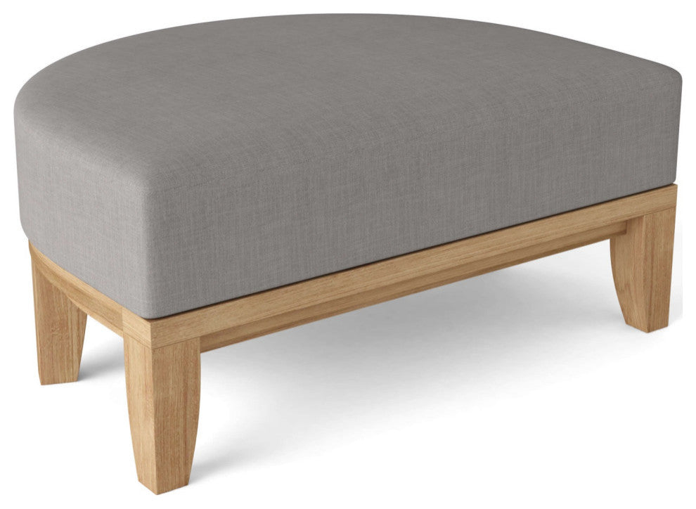 Anderson Teak DS-304 Coronado Deep Seating Ottoman With Cushion