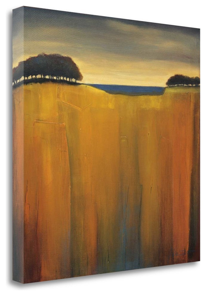 "Cottonwoods" By Jutta Kaiser,Ready to Hang Giclee Print on Gallery Wrap Canvas