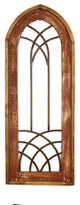 Valeria Architectural Window-Farmhouse Wall Decor, Red