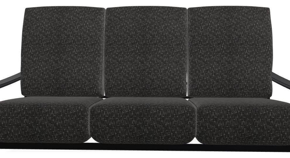 St. Catherine Deep Seat 3-Seat Outdoor Sofa, Hither Char/Black