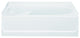 Sterling  Ensemble 18.2x36x60 Vikrell Tub/Shower