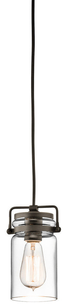 Mini Pendant 1-Light, Olde Bronze