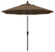 9' Aluminum Umbrella Auto Tilt Bronze, Cocoa