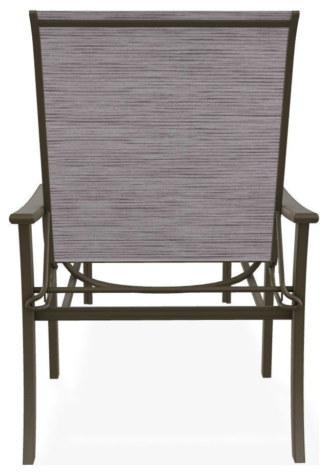 St. Catherine Sling 4-Position Outdoor Chaise Lounge, Fossil/Beachwood