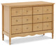 Liberty 6-Drawer Assembled Dresser, Honey