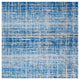 Safavieh Adirondack Collection, ADR116 Rug, Blue/Silver, 4' Square