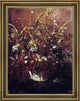 Theodore Rousseau Flower Study Framed Premium Canvas Print, 21"x28"