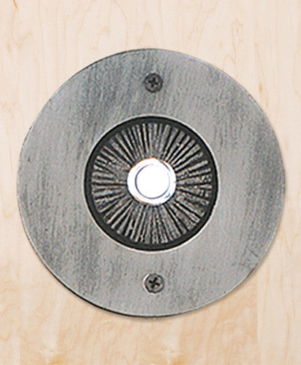 Shield Bell Plate With Button, Verde