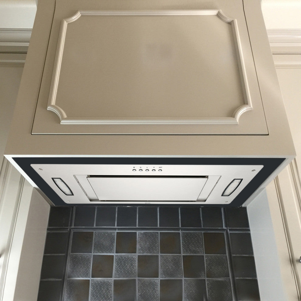 KOBE 30" 750 CFM Insert Range Hood, Stainless Steel With Airflow Efficiency, 30"