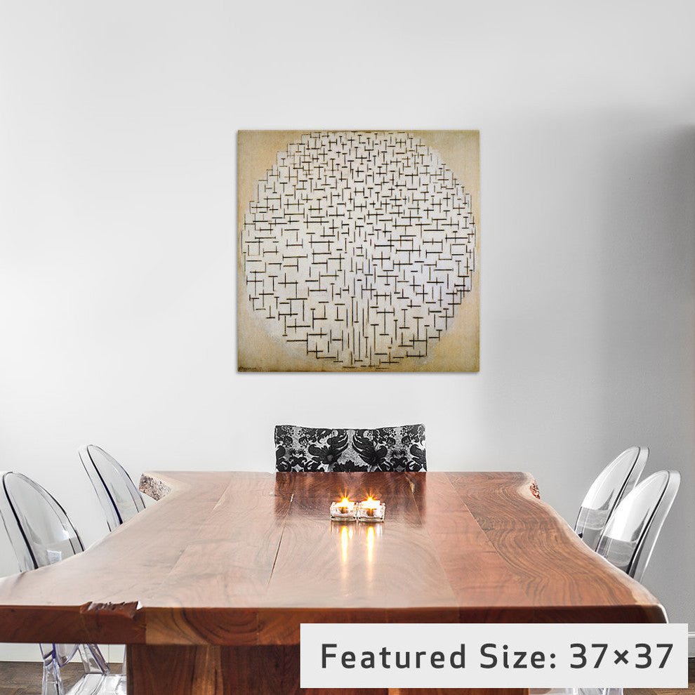 "Pier & Ocean" Wrapped Canvas Art Print, 18x18x1.5