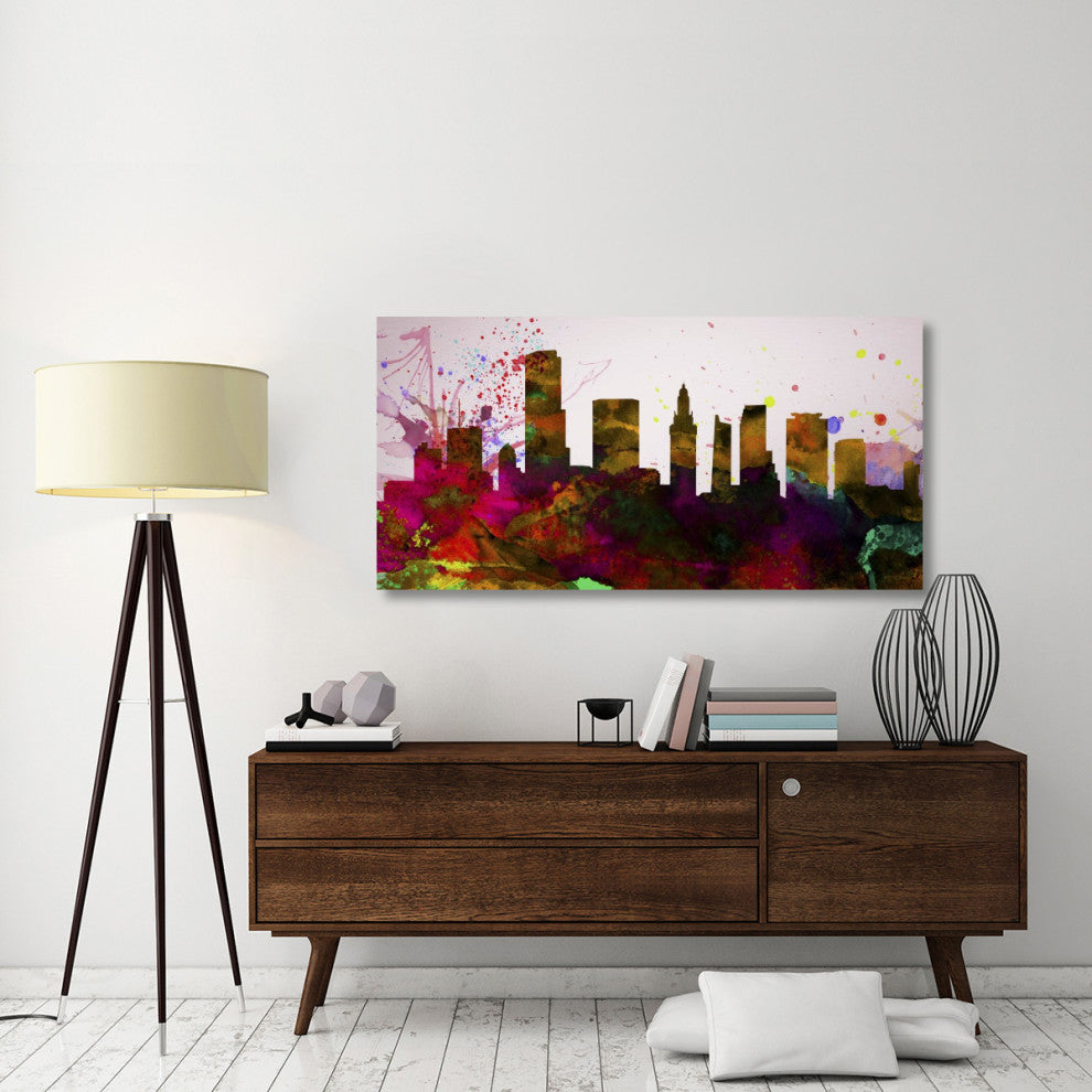 "Miami City Skyline" Fine Art Print
