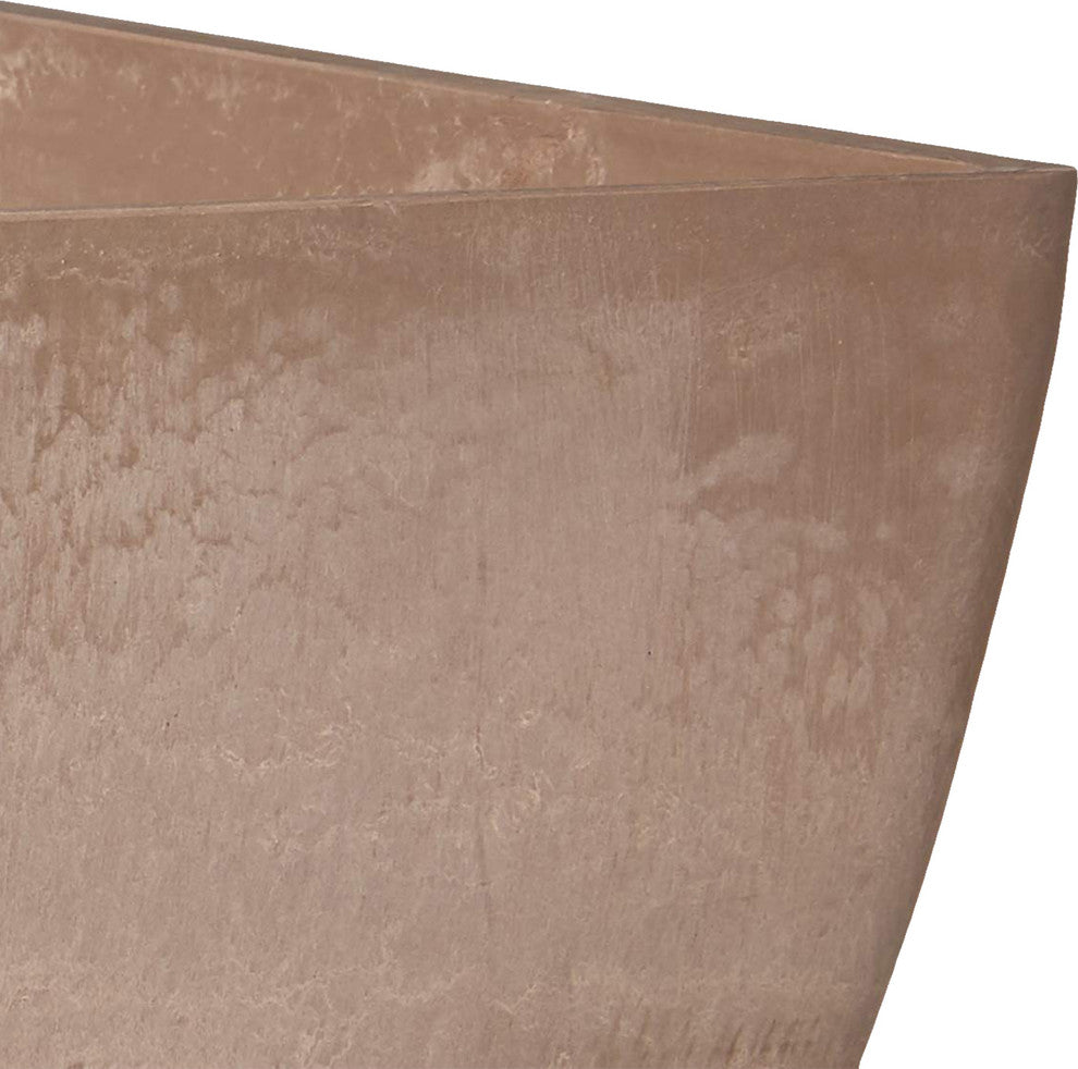 Simplicity Square Pot, Taupe, Large