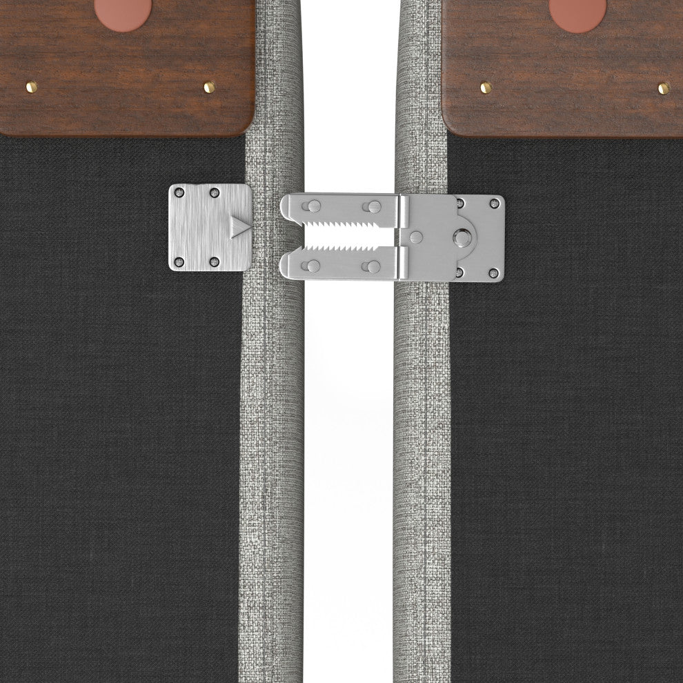 Rex 2-Seater Modular Sofa and Ottoman Set in Tightly Woven Performance Fabric