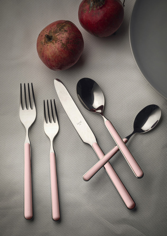 Fantasia Flatware Set, Pale Rose, 5 Pcs.