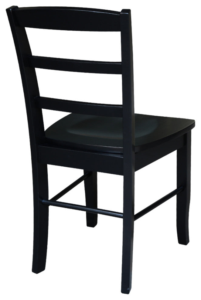 Set of Two Madrid Chairs, Black