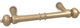 Towel Bar 11.3", Mink Traditional Bronze and Stainless Steel Bar
