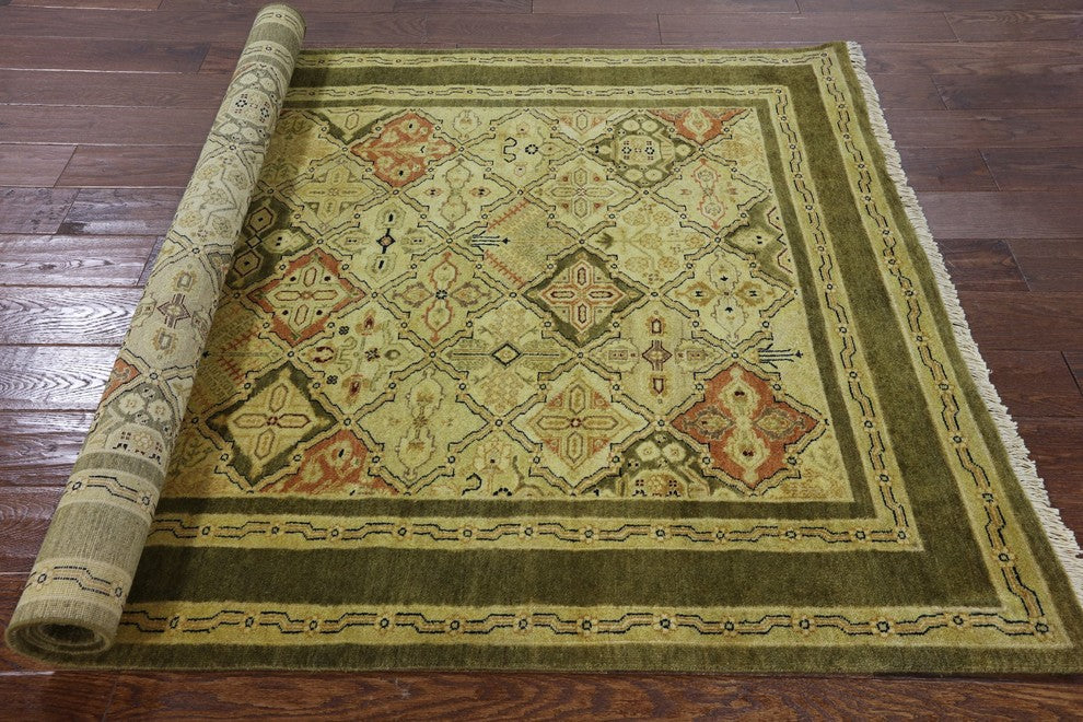 Traditional Chobi Peshawar Oriental Area Rug 5'x6', P2682