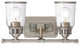 Livex Lighting Lawrenceville Light Bath Vanity, Brushed Nickel