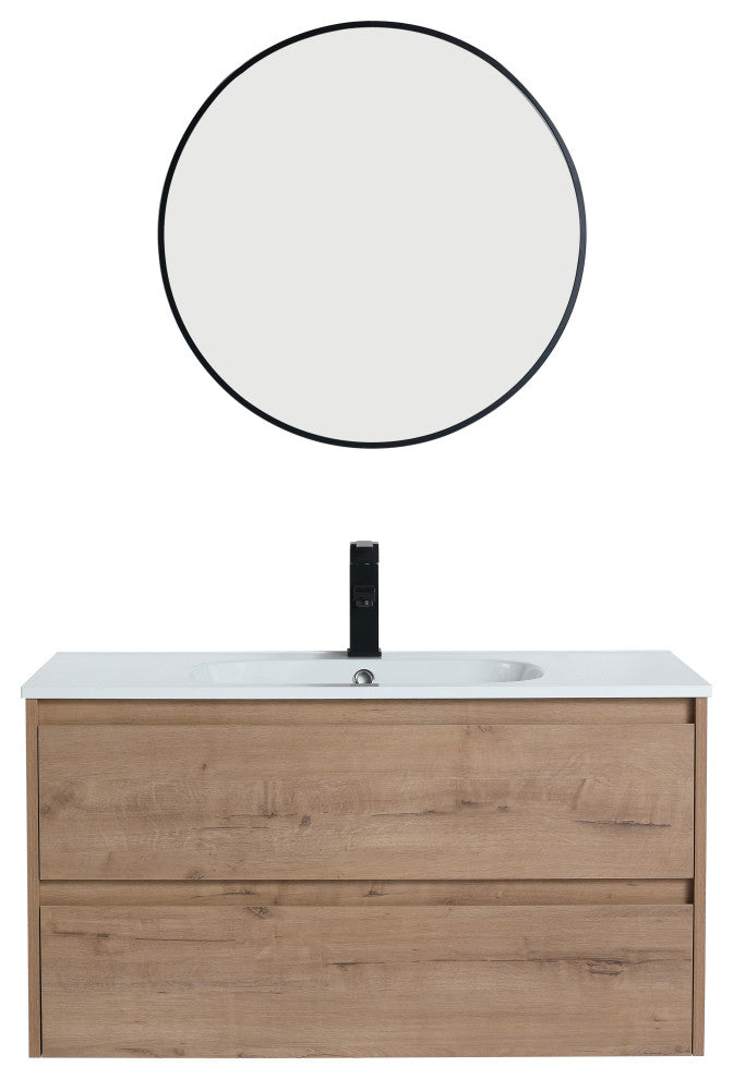 36" Sink Vanity, Plywood, Smc Top, No Faucet