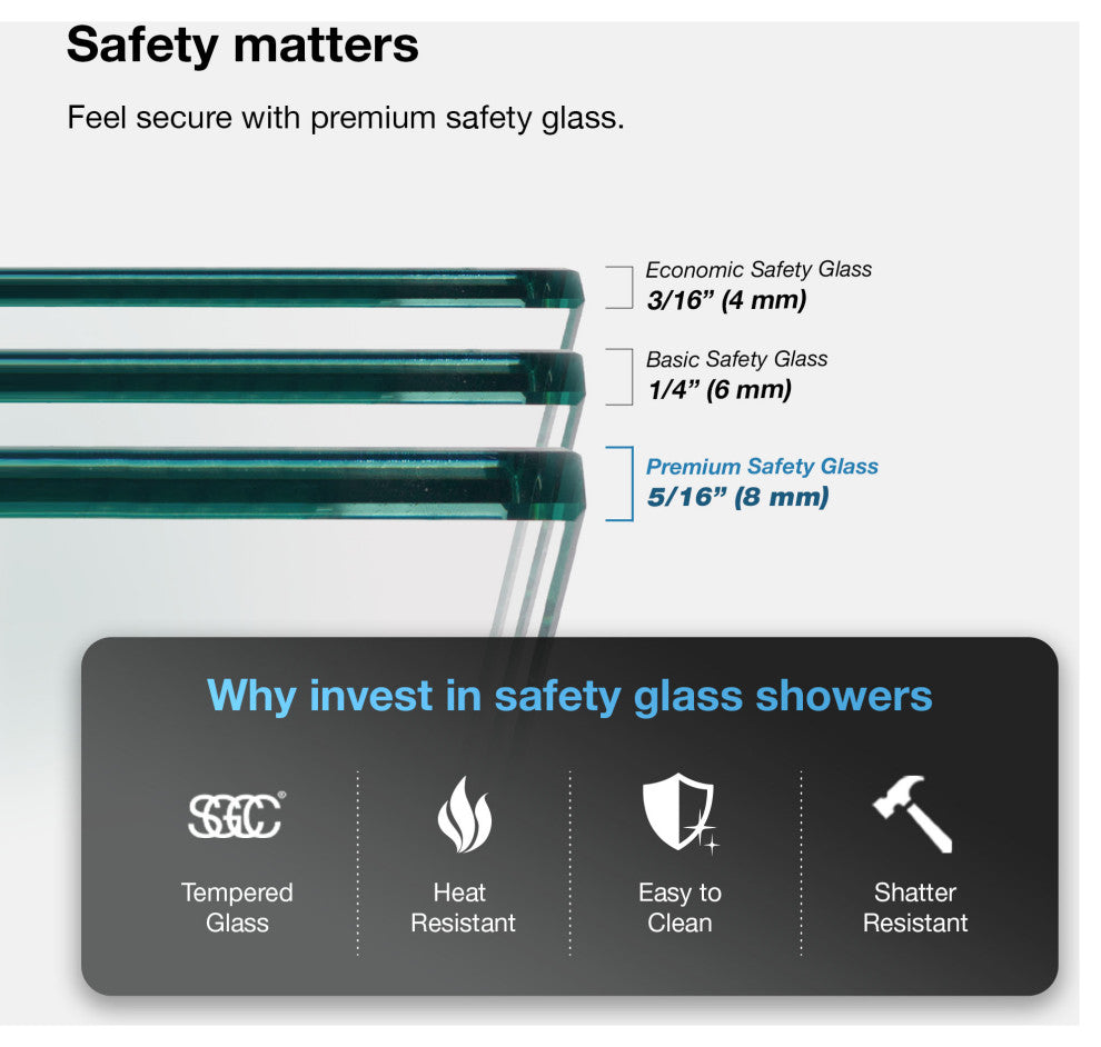 Tampa Corner Frameless Pivot Hinge Shower Door Kit With Base Pan, Black, 48x36"