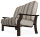 St. Catherine Deep Seat Outdoor Loveseat, Guru Walnut/Kona