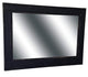 Herringbone Vanity Mirror, Kettle Black, 36"x30", Horizontal