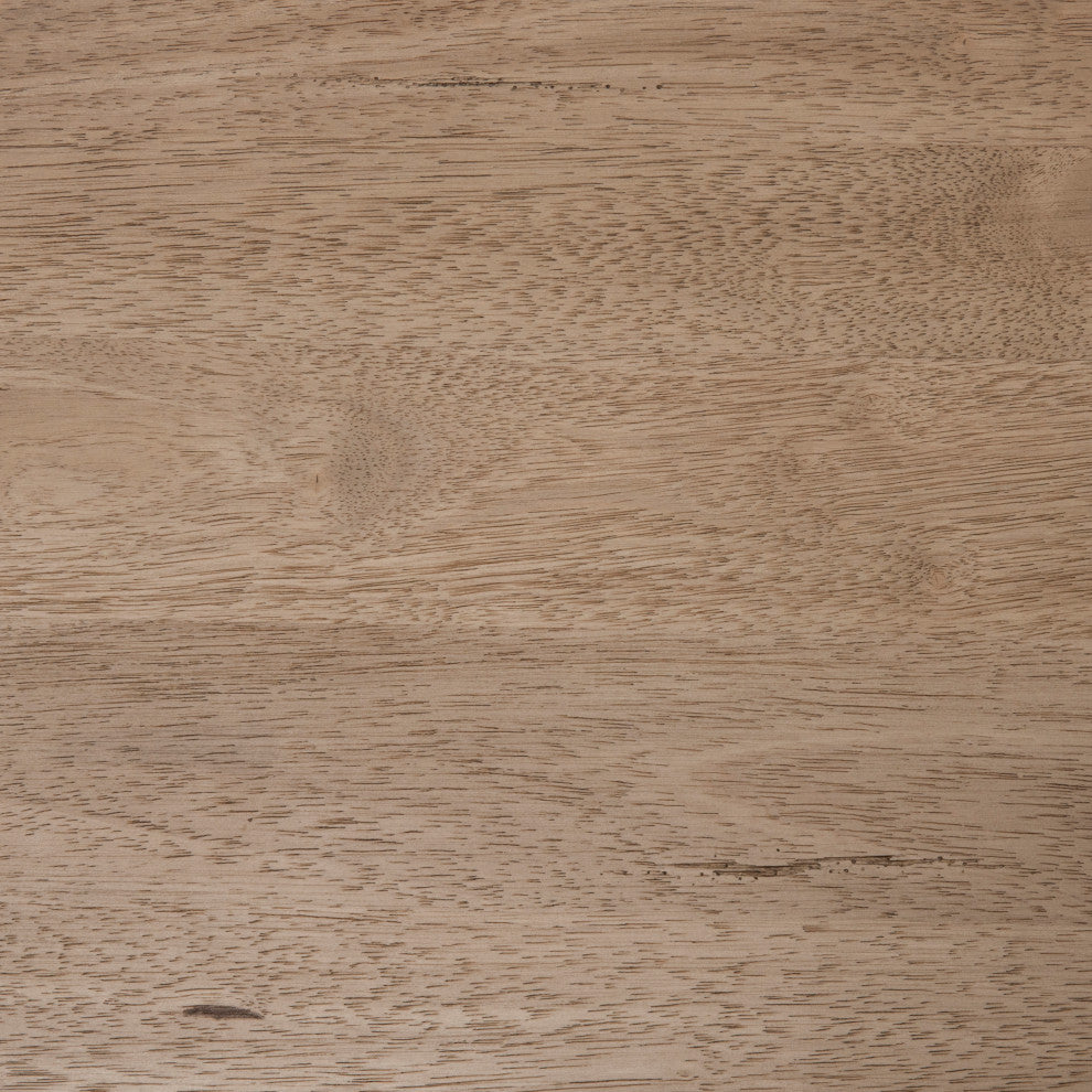 Mesa End Table-Light Brushed Parawood