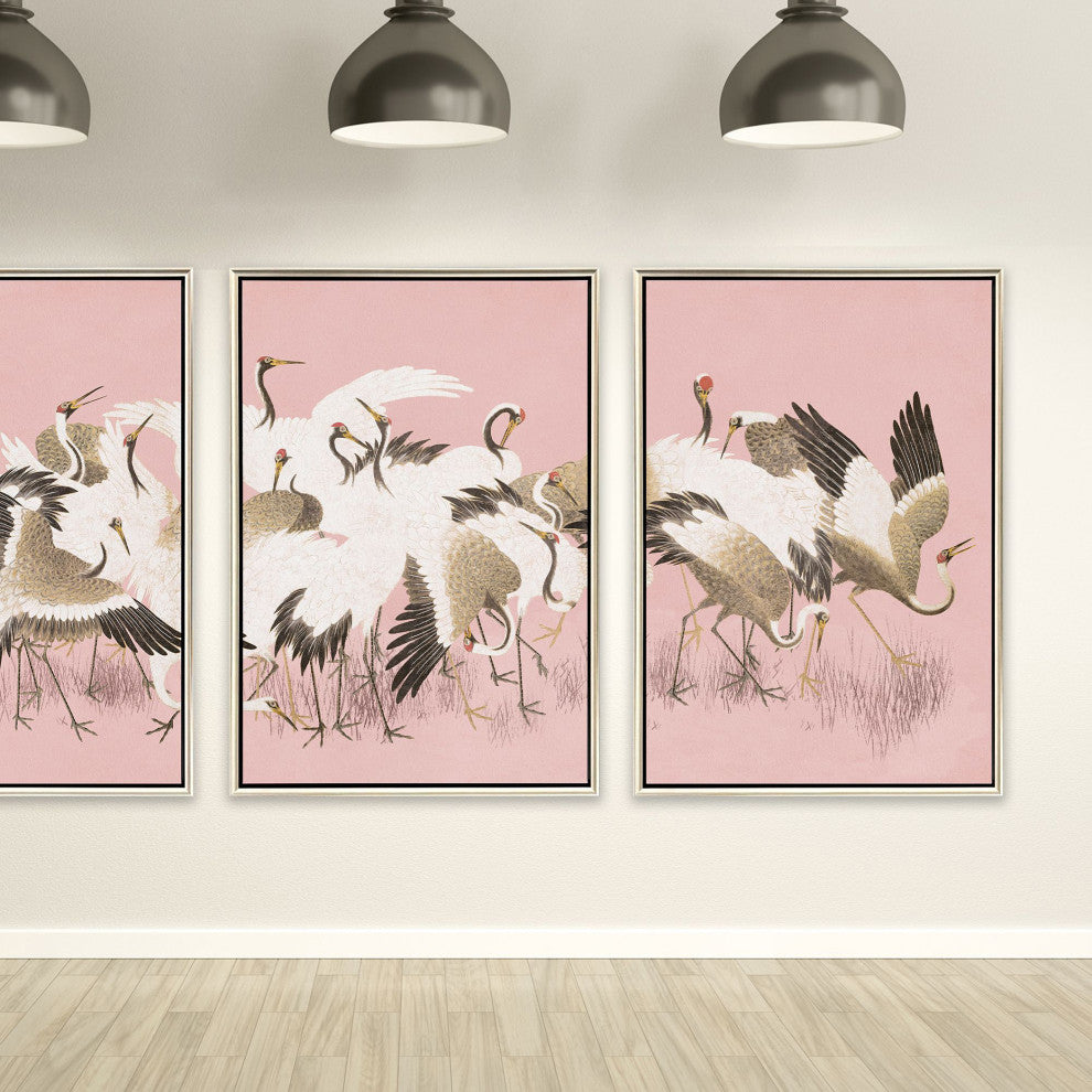 Curious Cranes, Preen Canvas