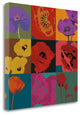 "Pop Poppies" By Don Li-Leger,Ready to Hang Giclee Print on Gallery Wrap Canvas