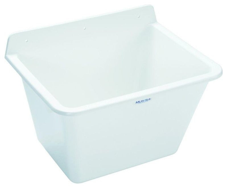 Mustee, Bathroom Sink, 22"x17"x18"