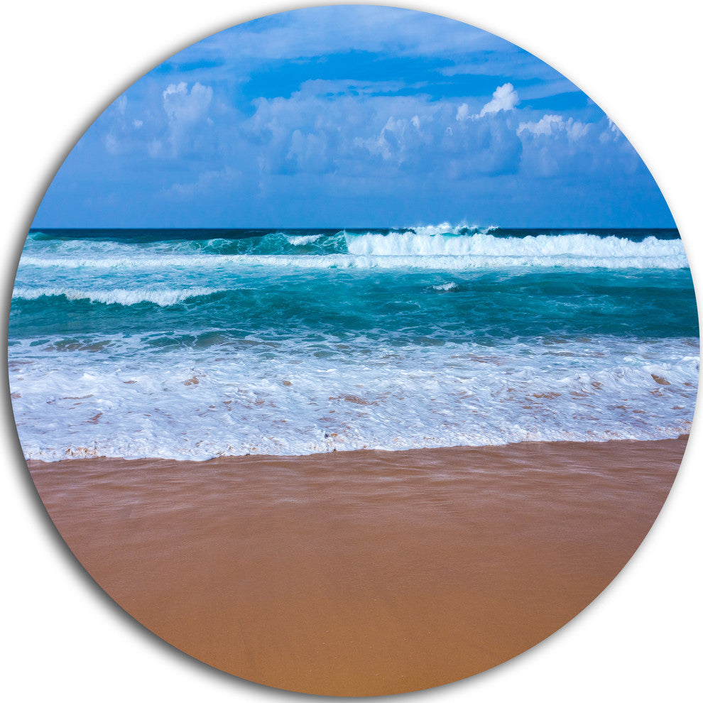 Fascinating Atlantic Beach In Portugal, Seashore Disc Artwork, 11"