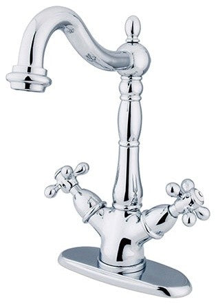 Kingston Brass Vessel Sink Faucet, Polished Chrome