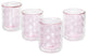 Waves Blush Water Glass, Set of 4