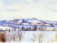 Henry Roderick Newman Monument Mountain Premium Canvas Print