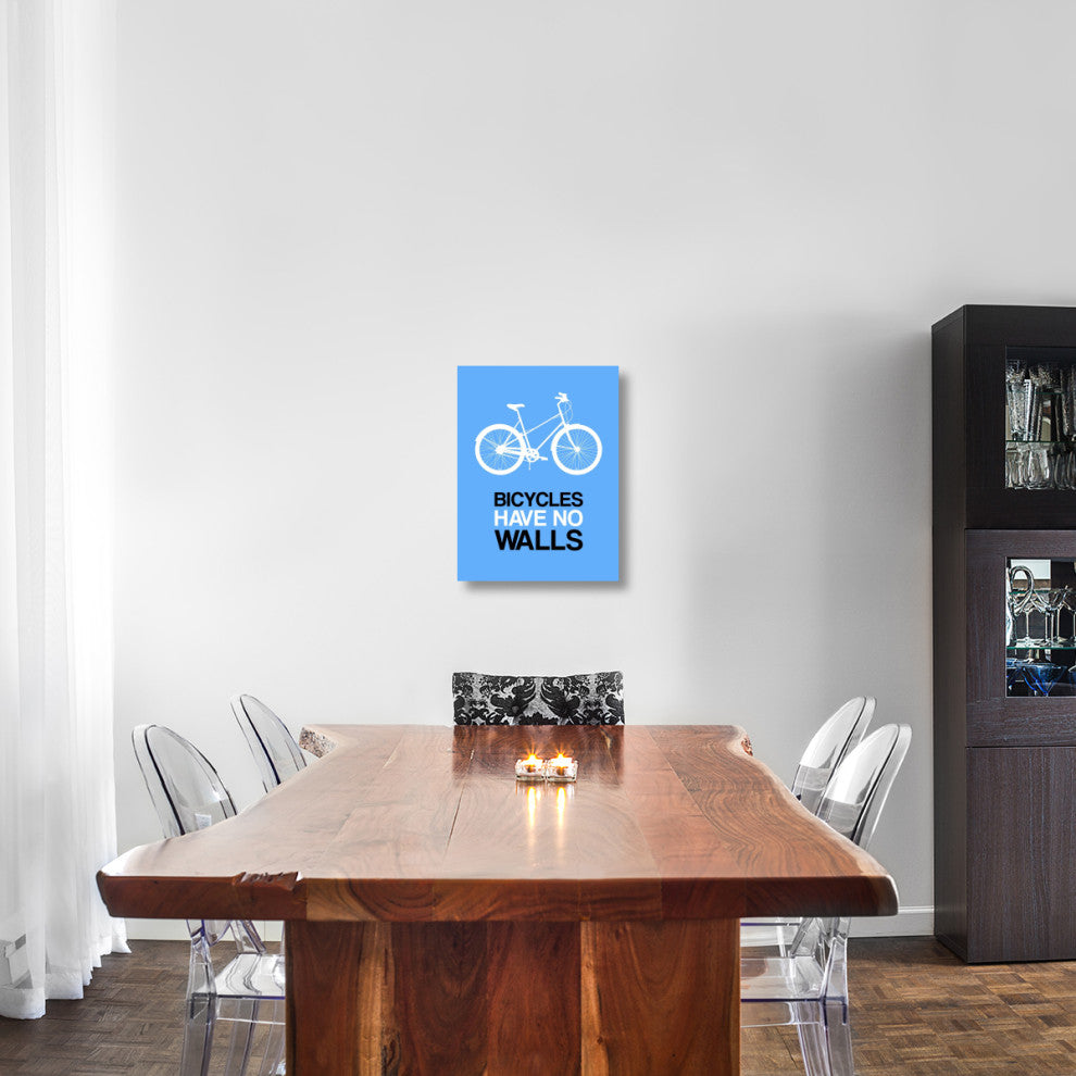 "Bicycles Have No Walls Poster 2" Fine Art Print
