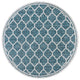 Trebol Moroccan Trellis Textured Weave Indoor/Outdoor Area Rug