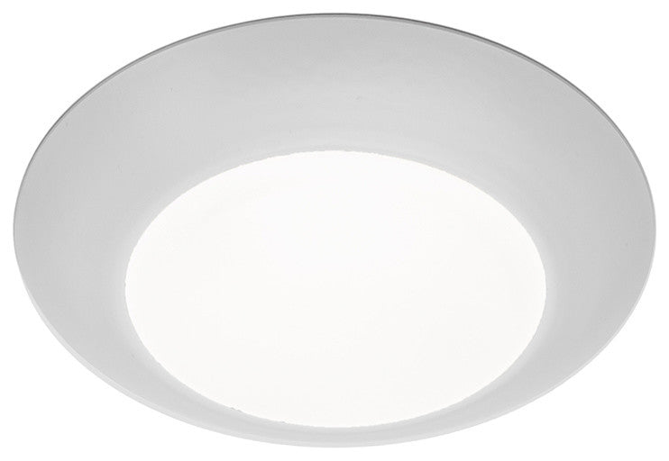 Disc LED Energy Star Flush Mount and Retrofit Kit, White