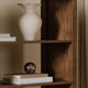 Caroline Bookcase Warm Brown