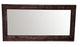 Stained Herringbone Mirror, Red Mahogany, Horizontal, 60"x30"