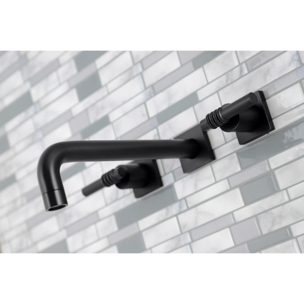 KS6020ML Wall Mount Tub Faucet, Matte Black